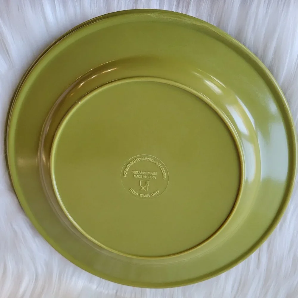 Set of 4 Melamine Plates